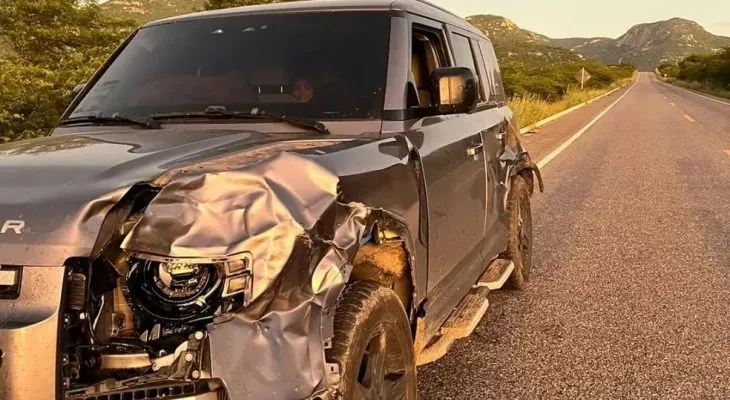 Cantora Taty Girl sofre acidente de carro no Rio Grande do Norte