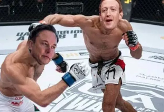 Elon Musk e Mark Zuckerberg se 