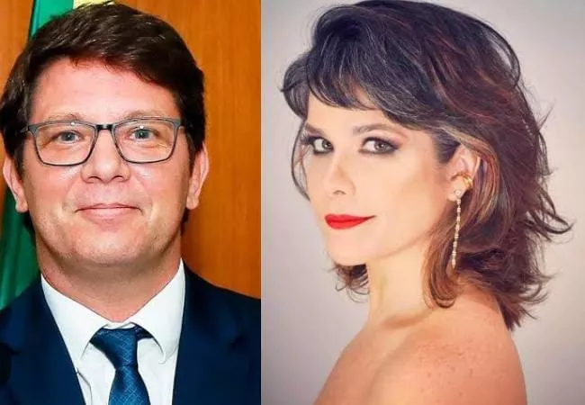 Deputado Mário Frias processa atriz Samara Felippo