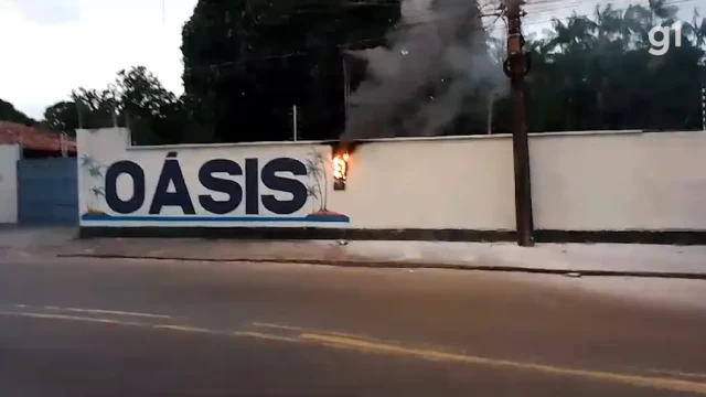 Incêndio em caixa de registro deixa moradores do bairro Aurora em São Luís sem energia