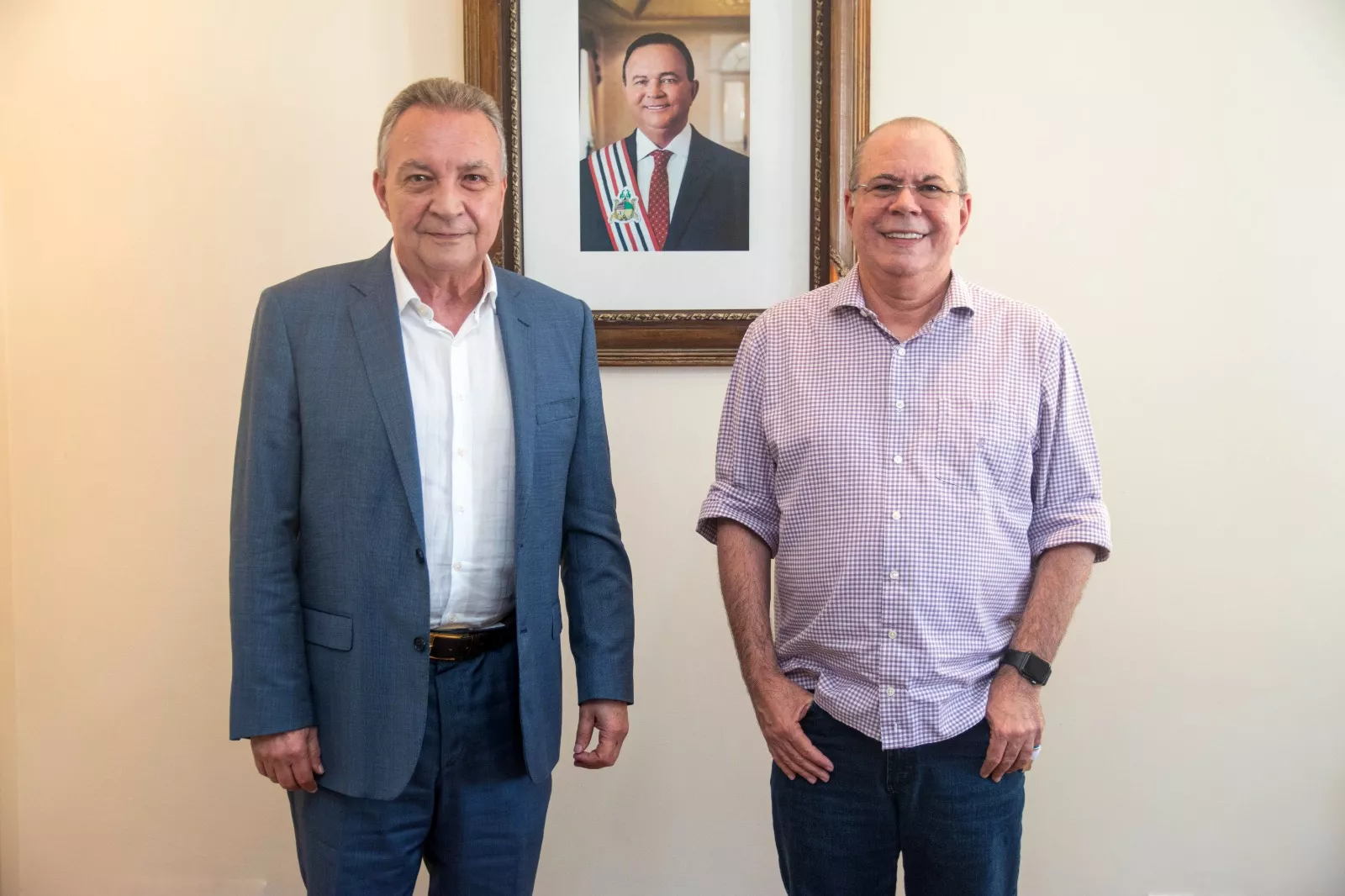 Luis Fernando Silva e Hildo Rocha discutem parcerias para o desenvolvimento do Maranhão