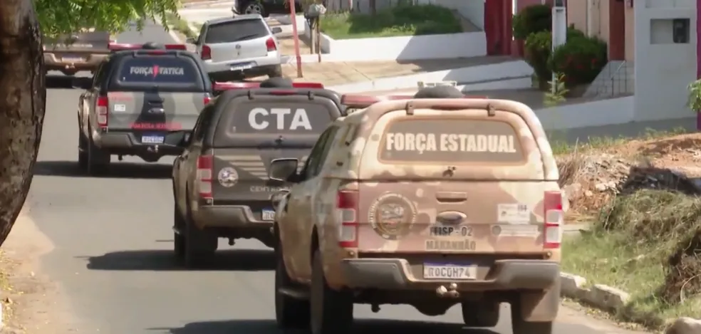 Polícia busca capturar fazendeiro e policial foragidos após crime em Barra do Corda