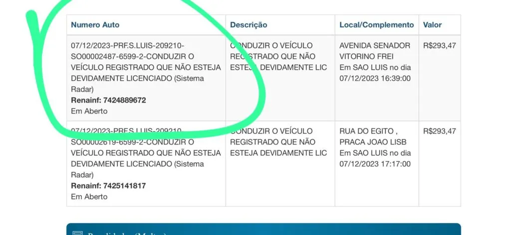 Novos radares aplicam multas automaticamente em veículos sem licenciamento em São Luís