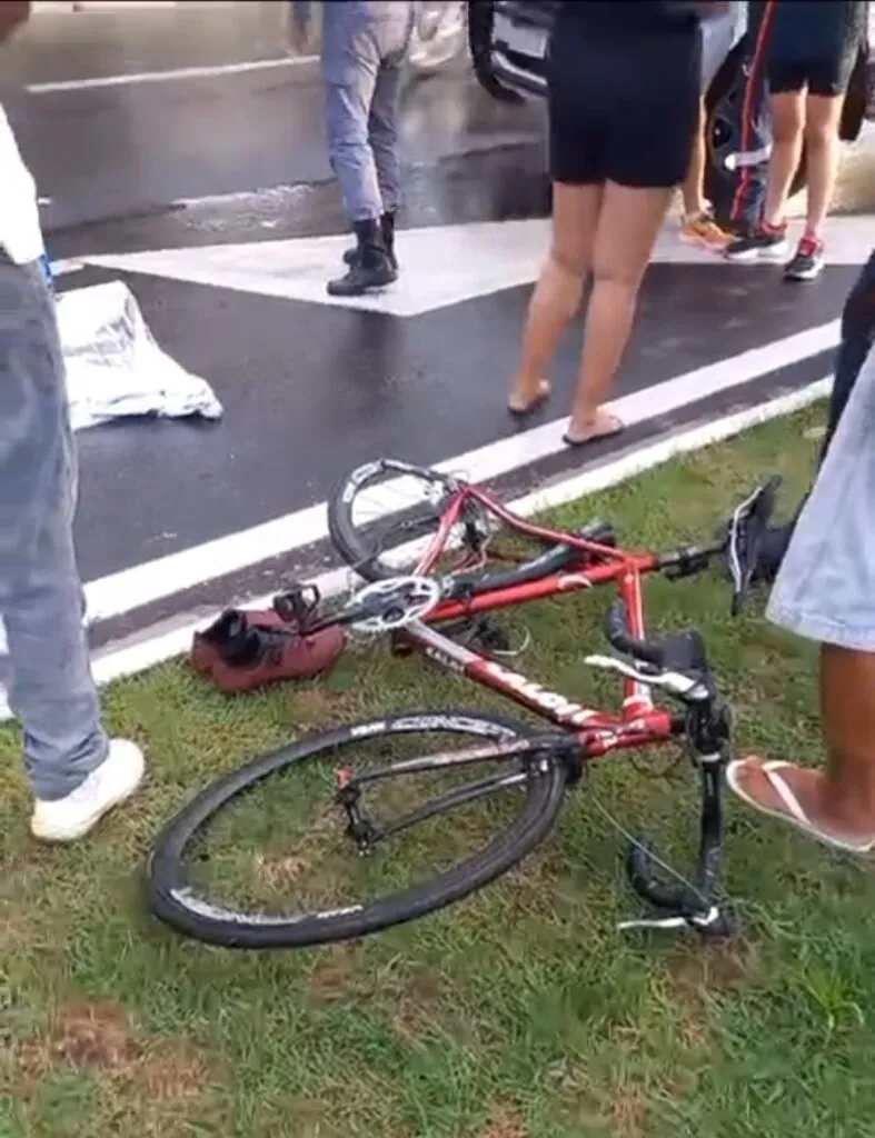 Ciclista morre em acidente na Avenida dos Holandeses em São Luís