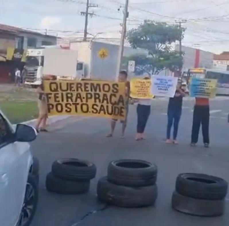 Manifestantes interditam estradas em São Luís exigindo melhorias na infraestrutura 