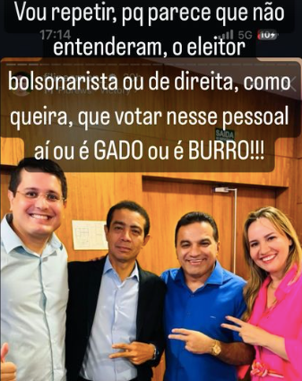 Lahesio Bonfim e Filipe Arnom trocam farpas e acusações ainda por conta de Bolsonaro