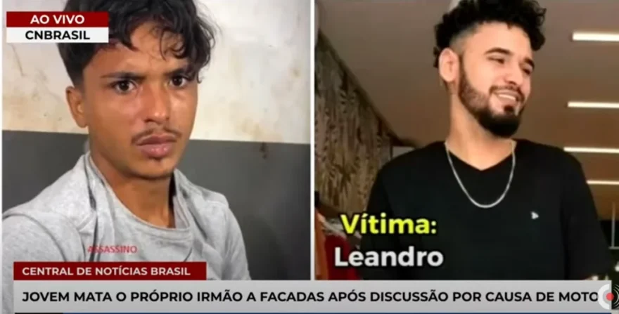 Homem mata irmão a facadas por causa de uma moto em Vitorino Freire