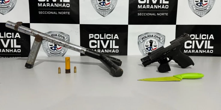 Polícia Civil apreende armas roubadas em São José de Ribamar