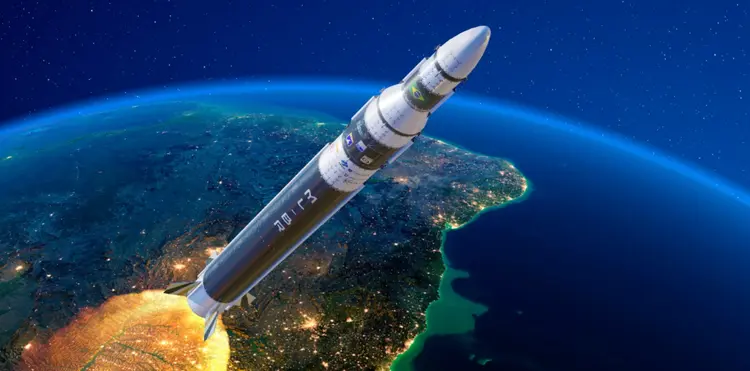 O foguete que o Brasil pretende lançar a partir de Alcântara