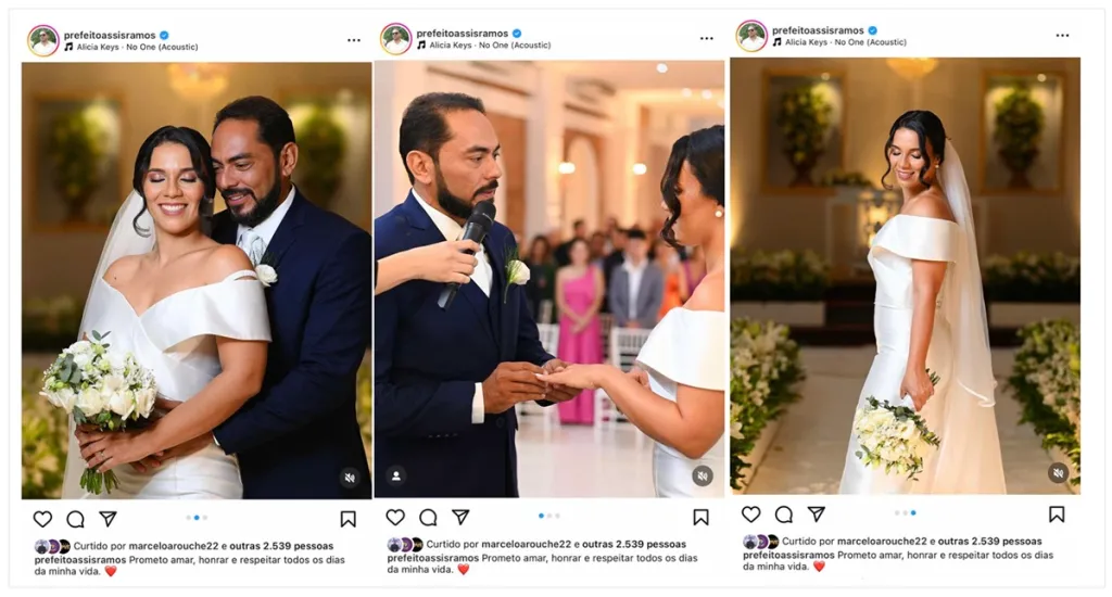 Assis Ramos surpreende com casamento relâmpago em meio a turbulências pessoais e políticas