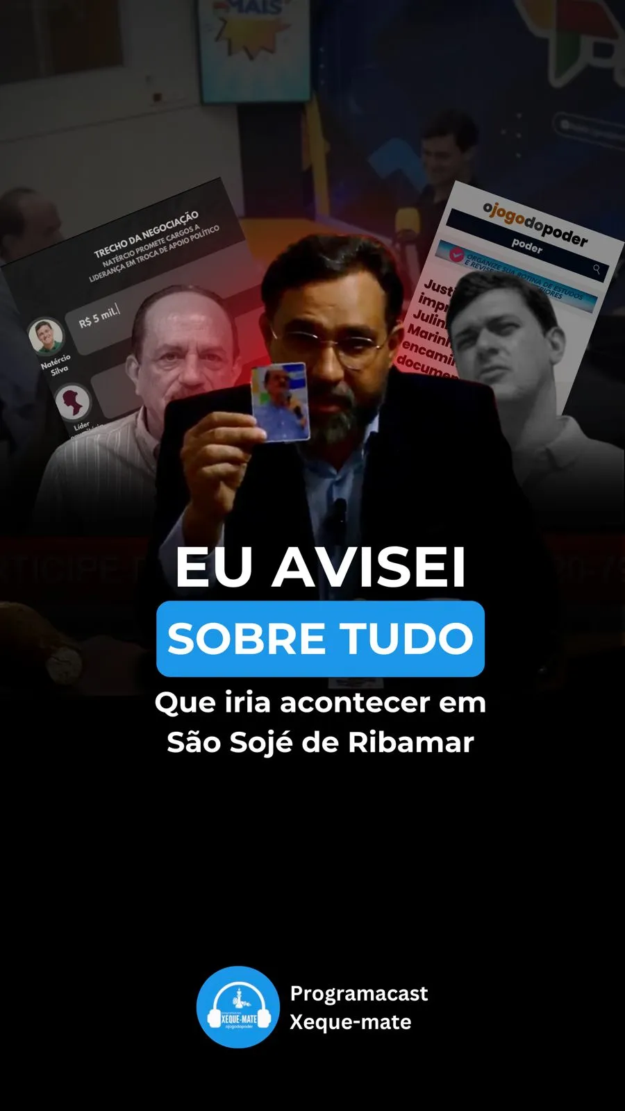 Denúncia de Matias Marinho impulsiona investigação contra prefeito de São José de Ribamar